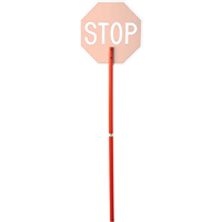 Traffic Control Sign Plastic Handle EastCoast Offshore Supplies