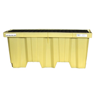 Palettes Poly-Spillpallet emboîtables sans drain pour 2 barils, Capacit&eacute; de d&eacute;versement 66 gal. US, 51" x 26" x 21" EastCoast Offshore Supplies