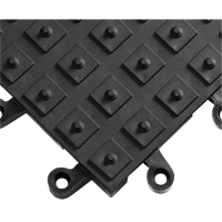 Tapis ErgoDeck avec crampons antid&eacute;rapants int&eacute;gr&eacute;s No 552, PVC, 1-1/2' la c, 1-1/2' lo, 7/8" &eacute;paisseur, Noir EastCoast Offshore Supplies