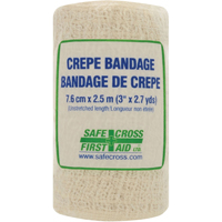 Crepe Roller Bandage, 97-1/5" L x 3" W, Class 1 EastCoast Offshore Supplies