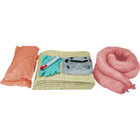 Trousses de d&eacute;versements de rechange de premi&egrave;re qualit&eacute; pour v&eacute;hicules, 10 gallons, Mati&egrave;res dangereuses EastCoast Offshore Supplies