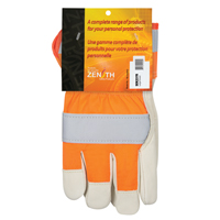 Orange High-Visibility Superior Warmth Fitters Gloves, Large, Grain Cowhide Palm, Thinsulate Inner Lining EastCoast Offshore Supplies
