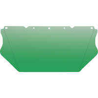 V-Gard&reg; Visor for General Purpose Applications, Polycarbonate, Green Tint EastCoast Offshore Supplies