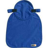 Tampon et voile pour le cou refroidissants et ignifug&eacute;s pour casque de s&eacute;curit&eacute; Chill-Its 6717FR, Bleu EastCoast Offshore Supplies