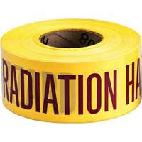 Ruban pour barricade, Anglais, 3" la x 1000' lo, 3 mils, Magenta/jaune EastCoast Offshore Supplies