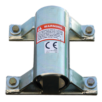 Base &agrave; davier pour collier de passage pour installation murale DBI-SALA Advanced EastCoast Offshore Supplies