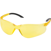 Z2400 Series Safety Glasses, Amber Lens, Anti-Scratch, ANSI Z87+/Meets/Exceeds CSA Z94.3 EastCoast Offshore Supplies