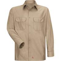 Chemise &agrave; manches longues en tissu ind&eacute;chirable, Hommes, 3T-Grand, Khaki EastCoast Offshore Supplies
