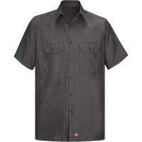 Chemise &agrave; manches courtes en tissu ind&eacute;chirable, Hommes, 3T-Grand, Charbon EastCoast Offshore Supplies