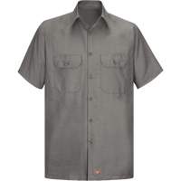 Chemise &agrave; manches courtes en tissu ind&eacute;chirable, Hommes, 3T-Grand, Gris EastCoast Offshore Supplies