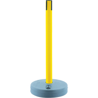 Outdoor TensaBarrier&reg; - Receiver Posts, 37" High, Yellow EastCoast Offshore Supplies