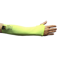 Cut Resistant Sleeve with Thumbhole, Taeki 5, 18", EN 388 Level 4, High Visibility Yellow EastCoast Offshore Supplies