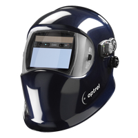 E684 Welding Helmets, 4.25" L x 2" W View Area, 4/5 - 13 Shade Range, Blue EastCoast Offshore Supplies
