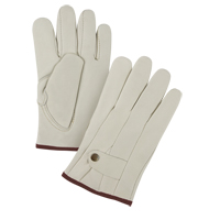 Premiun Winter-Lined Ropers Gloves, Large, Grain Cowhide Palm, Fleece Inner Lining EastCoast Offshore Supplies