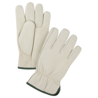 Gants de conducteur doubl&eacute;s pour l'hiver de premi&egrave;re qualit&eacute;, Moyen, Paume en Cuir fleur de vache, Molleton EastCoast Offshore Supplies