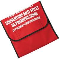 Dynamic Fire Blanket with Nylon Pouch Holder, Wool, 60"L x 71"W EastCoast Offshore Supplies