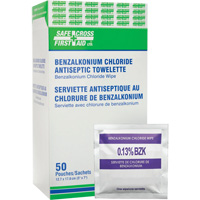 Benzalkonium Chloride Wipes, Towelette, Antiseptic EastCoast Offshore Supplies