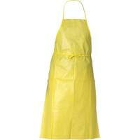 KleenGuard A70 Chemical Spray Protection Apron, Polyethylene, 44" L x 29" W, Yellow EastCoast Offshore Supplies