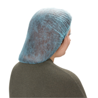 Pleated Bouffant Cap, Polypropylene, 21", Blue EastCoast Offshore Supplies
