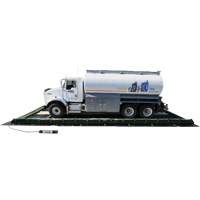 Ride-Side Berm Secondary Containment for Vehicles, 7,500 US gal. Capacity, 20' W x 40' L x 15" H, L-Bracket EastCoast Offshore Supplies