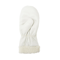 Mitaines d'hiver en cuir fleur de premi&egrave;re qualit&eacute; doubl&eacute;es de boa, Taille Grand, Mitaine EastCoast Offshore Supplies