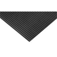 Wide-Ribbed Matting, Wiper, 3' x 75' x 1/8", Black EastCoast Offshore Supplies