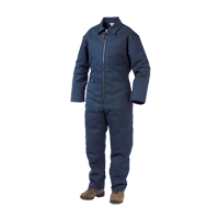 Lined Twill Coveralls, Men's, Navy Blue, Size Large EastCoast Offshore Supplies