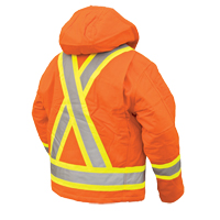 Manteau de s&eacute;curit&eacute;, Orange haute visibilit&eacute;, Grand EastCoast Offshore Supplies