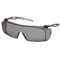 Cappture OTG Safety Glasses, Grey/Smoke Lens, Anti-Fog, ANSI Z87+/Meets/Exceeds CSA Z94.3 EastCoast Offshore Supplies