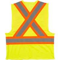 Veste de s&eacute;curit&eacute; pour la circulation, Jaune lime haute visibilit&eacute;, Moyen, Polyester EastCoast Offshore Supplies