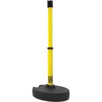 Base pour montant de barri&egrave;re PLUS, Hauteur de 42", Jaune EastCoast Offshore Supplies