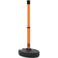 Base pour montant de barri&egrave;re PLUS, Hauteur de 42", Orange EastCoast Offshore Supplies
