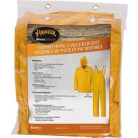 577 V&ecirc;tements imperm&eacute;ables 3 morceaux, Polyester/PVC, 5T-Grand, Jaune EastCoast Offshore Supplies