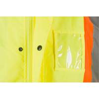 RZ1000 Rain Jacket, Polyester, Small, High Visibility Lime-Yellow EastCoast Offshore Supplies