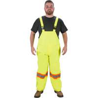 RZ1000 Rain Bib Pants, Polyester, Small, High Visibility Lime-Yellow EastCoast Offshore Supplies