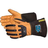 Gants de conducteur antichocs Endura, Petit, Paume en Cuir fleur de ch&egrave;vre, Kevlar EastCoast Offshore Supplies