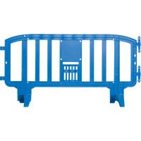 Movit Barricade, Interlocking, 78" L x 39" H, Blue EastCoast Offshore Supplies