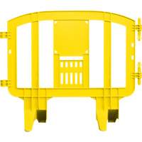 Minit Barricade, Interlocking, 49" L x 39" H, Yellow EastCoast Offshore Supplies