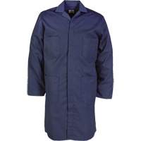 Lab Coat, Poly-Cotton, 32, Navy Blue EastCoast Offshore Supplies