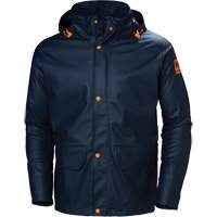 Gale Rain Jacket, Polyester/Polyurethane, X-Small, Navy Blue EastCoast Offshore Supplies