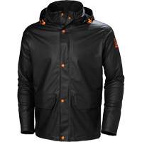 Gale Rain Jacket, Polyester/Polyurethane, X-Small, Black EastCoast Offshore Supplies