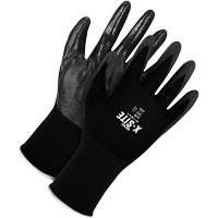 Gants enduits, 10, R&ecirc;vetement Bipolym&egrave;re, Calibre 15, Enveloppe en Nylon EastCoast Offshore Supplies