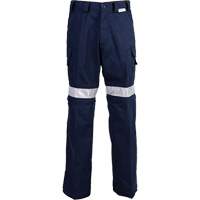 High Visibility Pants, Poly-Cotton, 32, Navy Blue EastCoast Offshore Supplies