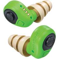 Bouchons d'oreilles &eacute;lectroniques Peltor, Sans cordon, Paire - Boîtier en plastique, 23 dB NRR, Grand/Moyen/Petit EastCoast Offshore Supplies