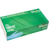 Gants jetables de calibre m&eacute;dical r&eacute;sistants &agrave; la perforation, Grand, Nitrile, 3,5 mils, Sans poudre, Bleu, Classe 2 EastCoast Offshore Supplies