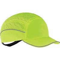 Skullerz&reg; 8955 Lightweight Bump Cap Hat, High Visibility Lime Green EastCoast Offshore Supplies
