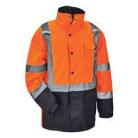 GloWear&reg; 8384 Type R Thermal Parka, High Visibility Orange, Large EastCoast Offshore Supplies