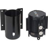 Wall Mount Barrier with Magnetic Tape, Steel, Screw Mount, 7', Black Tape EastCoast Offshore Supplies