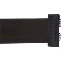 Cassette de ruban magn&eacute;tique pour barri&egrave;re de contr&ocirc;le des foules personnalis&eacute;e, 7', Ruban Noir EastCoast Offshore Supplies