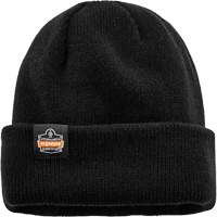 N-Ferno&reg; Zippered Rib Knit Beanie Hat, One Size, Black EastCoast Offshore Supplies